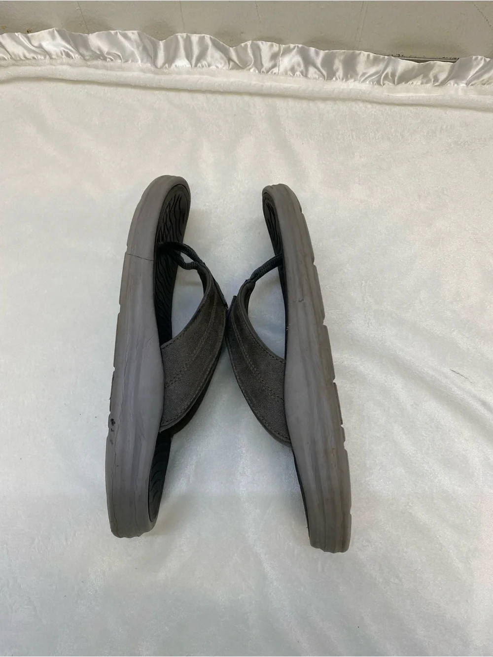 George Men's Atlantic II Cushion Flip-Flops size 11 gray